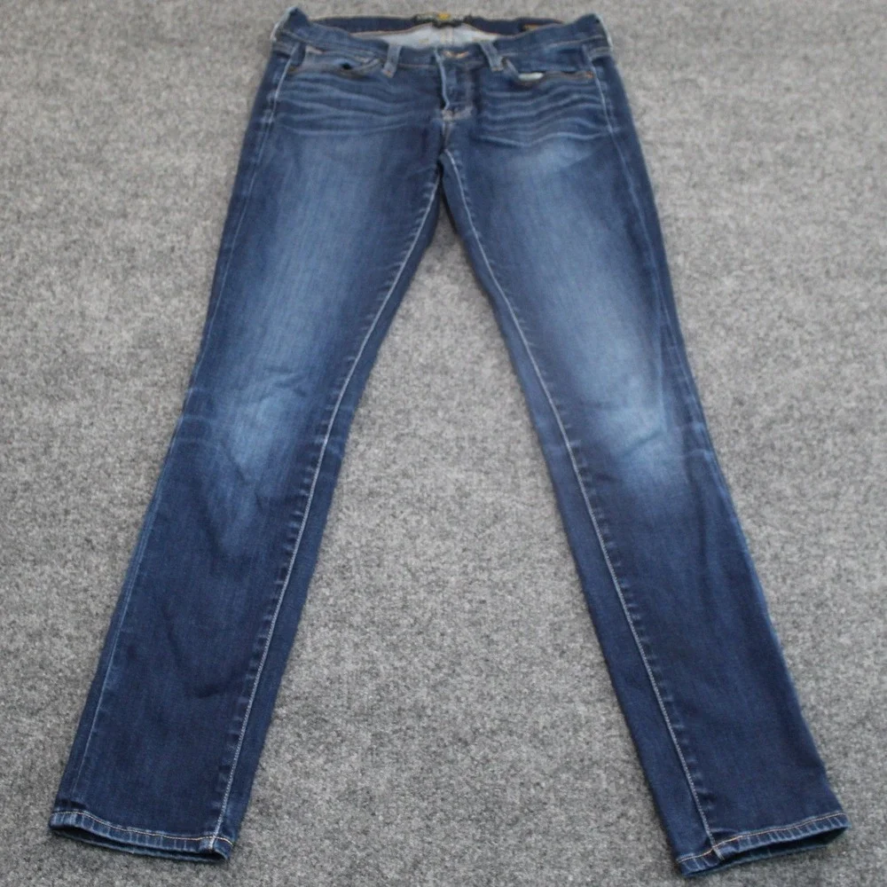 Lucky Brand‎ Charlie Skinny Jeans Blue Denim Women Size 4 27